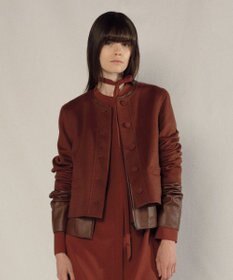 JOSEPH ライトダブルフェイス　ショート丈ジャケット