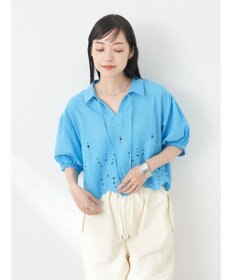 earth music&ecology エンブロイダリープルオーバー