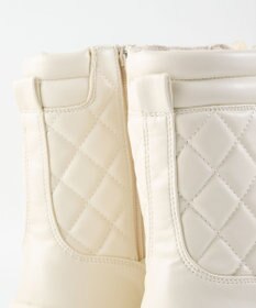 BONTRE 【MIONOTIS/ミオノティス】キルティングレースアップショートブーツ/40512