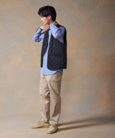 J.PRESS MEN メモリーツイルキルティングベスト