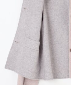 J.PRESS LADIES L 【リバーシブル】ウールナイロン リバー ショート コート