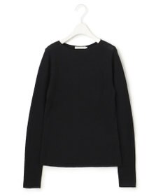 ICB 【洗える】 コットンアセテートシアー ニット