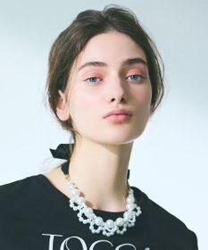 TOCCA LACE PEARL NECKLACE ネックレス