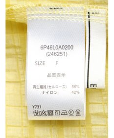 Green Parks ・ＥＬＥＮＣＡＲＥ　ＤＵＥ　バックリボンブラウス