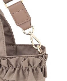 TOCCA 【ショルダー取り外し可能】FRILL GARLAND NYLONTOTE  トートバッグ