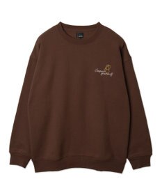 WEGO 【ユニセックス着用ITEM】ガールイラストグラフィックプルオーバー