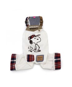 PET PARADISE スヌーピー オーバーオール 【小型犬】