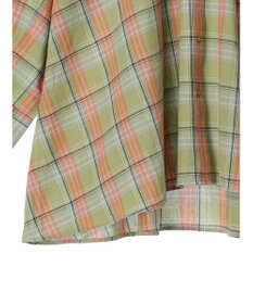 Green Parks チェック柄シャツチュニック