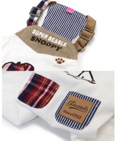 PET PARADISE スヌーピー オーバーオール 【小型犬】