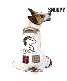 PET PARADISE スヌーピー オーバーオール 【小型犬】