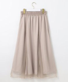 ANY SIS 【洗える】ラッセルチュールマチ スカート