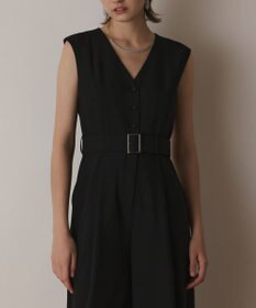 GRACE CONTINENTAL ベルト付サロペット