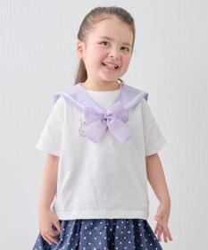 ANY KIDS 【綿100%/接触冷感】ひんやり 2WAY セーラーTシャツ