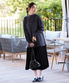 Tiaclasse キルティング巾着ショルダーバッグ