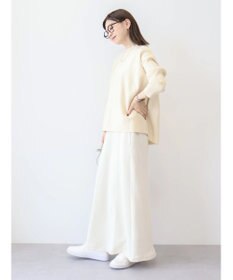 AMERICAN HOLIC バイパチ袖リブラグランニットプルオーバー