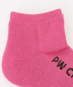 PW CIRCULUS 【WOMEN】【土踏まずをサポート】ロゴ ショートソックス