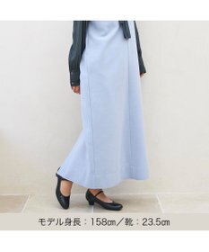 ing <ing>ストラップ付ブラックプレーンパンプス