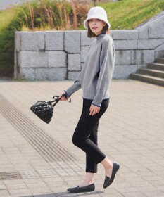 Tiaclasse キルティング巾着ショルダーバッグ