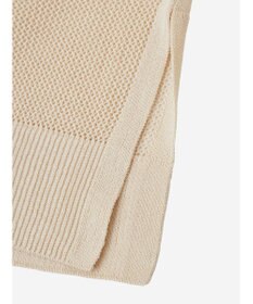 Green Parks メッシュミディ丈ニットカーディガン