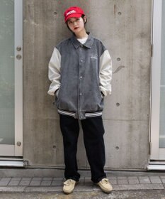 WEGO 【ユニセックス着用ITEM/MLサイズ展開】デニムスタジャン