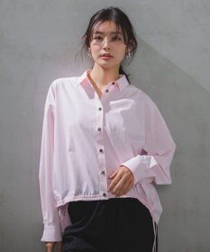 UNFILO 【WEB限定カラー】ドロスト イージーケアシャツ ピンク