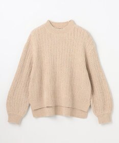 ANY レーシーモールニット