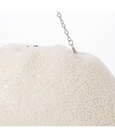 UNBILLION カシュカシュ cachecache / パール調ビーズ口金バッグ