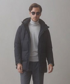 GOTAIRIKU 【仕事で着用可】MINOTECH メランジラミネート ダウンコート(23年モデル)