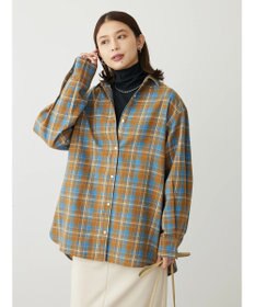 Green Parks ネルチェックシャツ