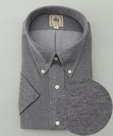 J.PRESS MEN 【KING SIZE】【夏に嬉しい高機能】カノコインレイパッチポケット シャツ/B.D