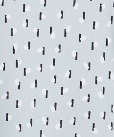 ICB 【先行予約】BackSatinAmunzen 5分袖配色ボウタイブラウス