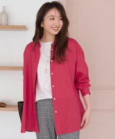 ANY ライトリネンクロスチュニックシャツ