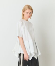 GRACE CONTINENTAL ペプラムカットトップ
