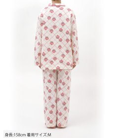 Wing パジャマ 綿100%(本体肌側) あったか 3Lまで対応 大きいサイズ 長袖 長ズボン 冬 レディース EP6020 ウイング／ワコール