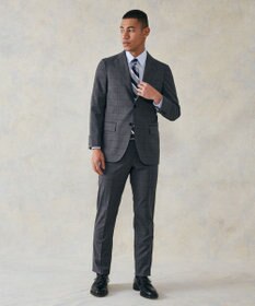 J.PRESS MEN 【J.PRESS MOVING】REDA 1865 メランジウィンドーペーン スラックス