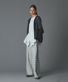 GRACE CONTINENTAL ペプラムカットトップ