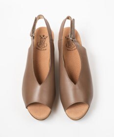 BONTRE 【BONTRE/ボントレ】ウッド調ウェッジサンダル/90502-RS