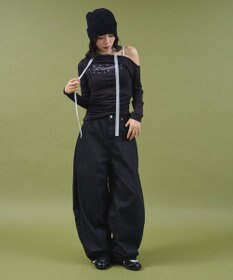 WEGO サイドギャザースタッズTOP