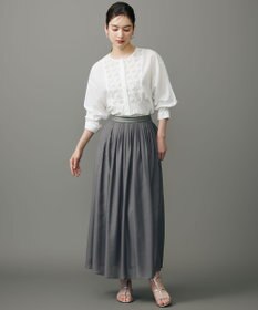 自由区 S シアージオメトリックジャカードプルオーバー ブラウス