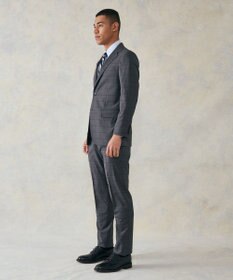 J.PRESS MEN 【J.PRESS MOVING】REDA 1865 メランジウィンドーペーン スラックス