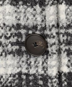 自由区 S BALLIループミルドチェック コート