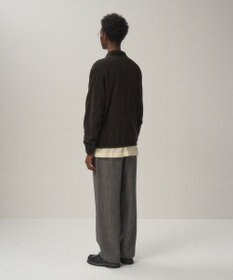ATON LINEN WOOL TWILL | ルーズフィットパンツ - UNISEX