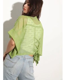 Green Parks ＥＧＯＩＳＴ　短丈シアーシャツ