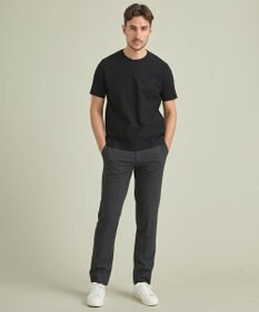 GOTAIRIKU 仕事で着られるTシャツ【サラサラ/よれにくい/透けにくい】キレイめ 鹿の子 ビズTシャツ