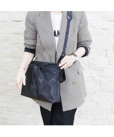 PELLE BORSA ギャザーショルダー Cheers チアーズ 4675