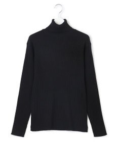 J.PRESS YORK STREET 【WOMEN】ANTI PILLING WOOL リブタートルニット