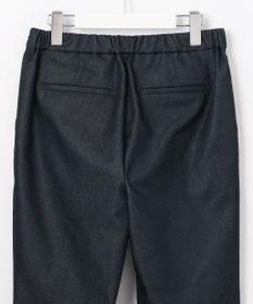 J.PRESS LADIES 【WEB限定・洗える】シャンブレーサテン テーパード パンツ