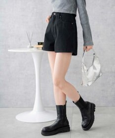 WEGO 台形デニムショートパンツ