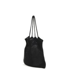 UNBILLION カシュカシュ cachecache / ラメ糸編みトートバッグ