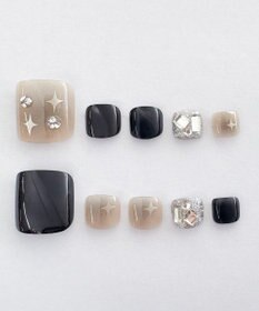 WEGO デザインフットネイルチップ